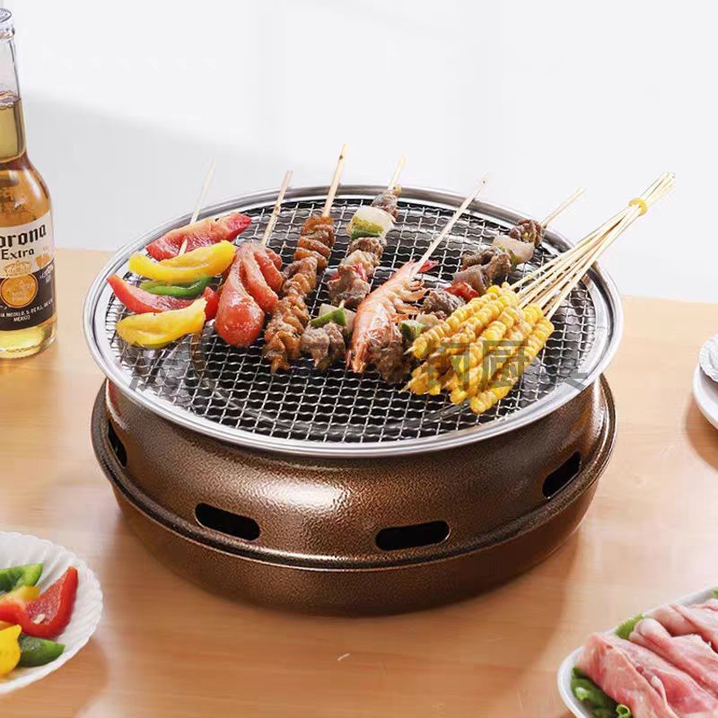 Korean Bbq Grill - Przenośny grill węglowy w stylu koreańskim,