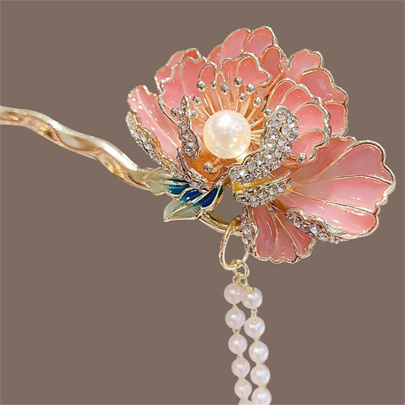 Wsuwki do włosów Hanfu z frędz – Hanbok Hair Pin recenzja i cena