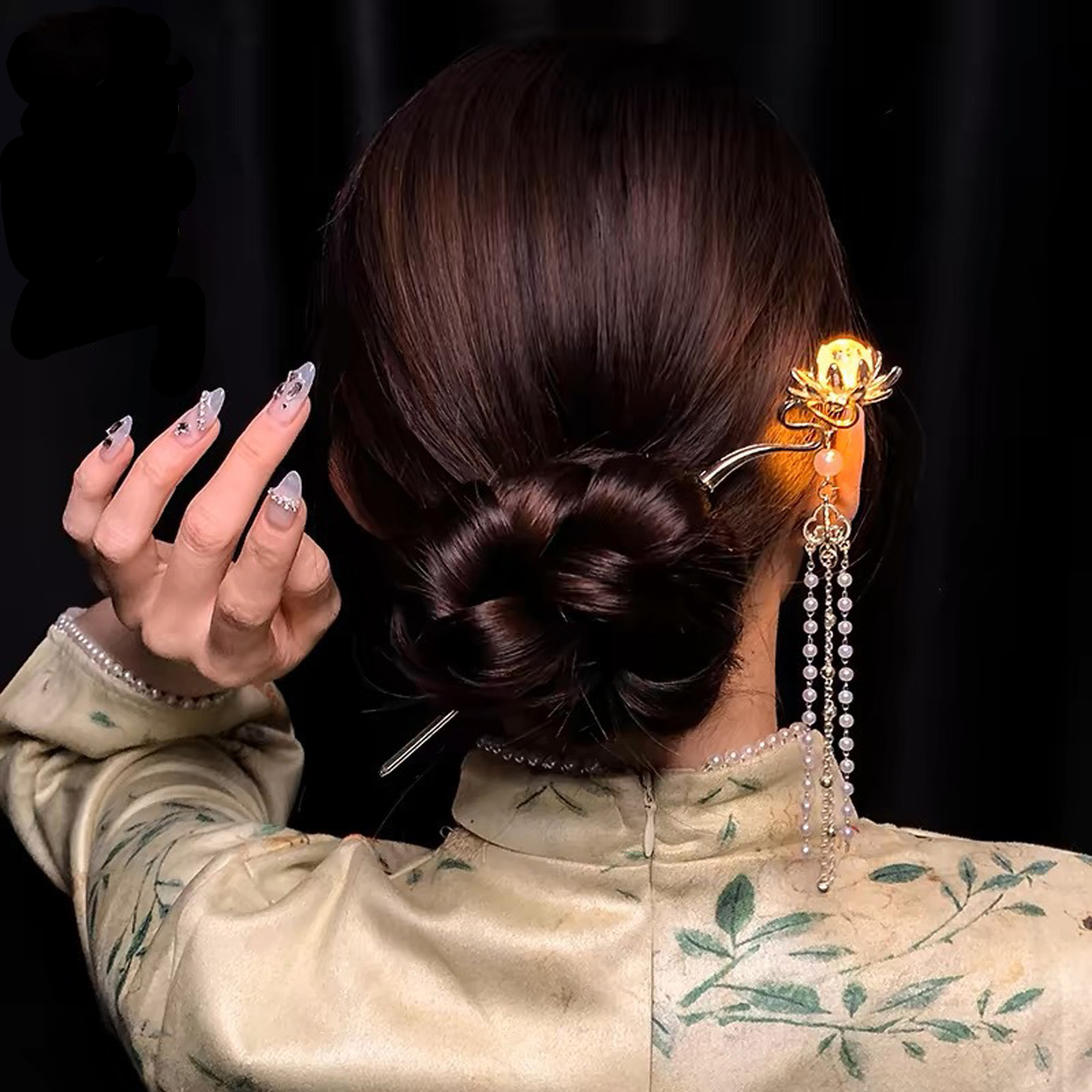 Świecąca spinka do włosów z kw – Hanbok Hair Pin recenzja i cena