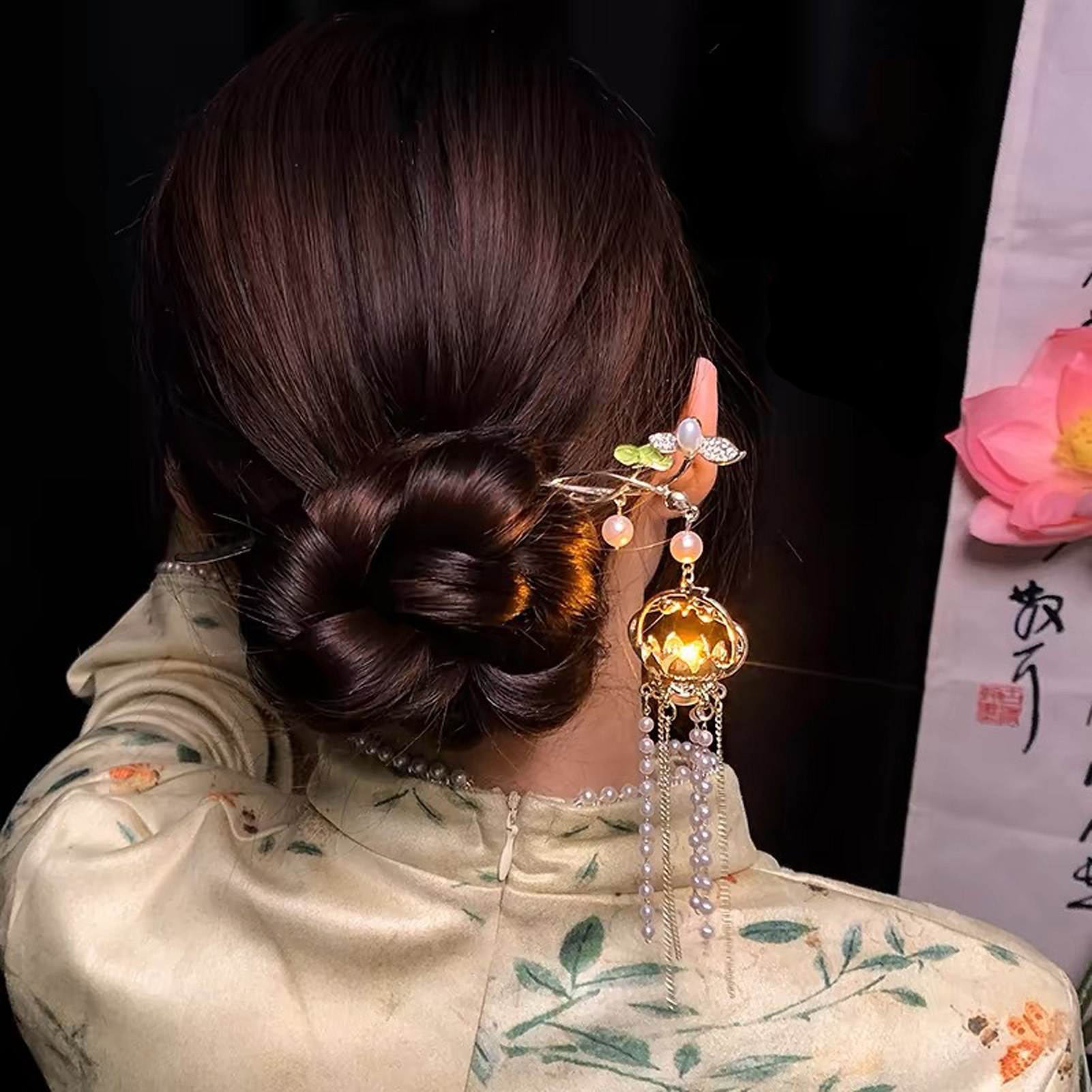 Świecąca spinka do włosów z kw – Hanbok Hair Pin recenzja i cena
