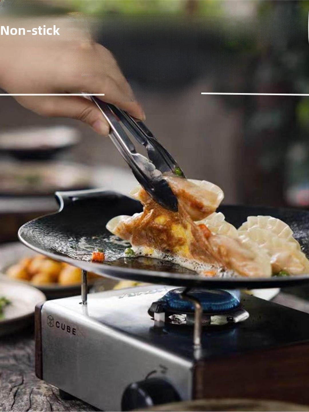 Zewnętrzna żeliwna patelnia do – Korean Bbq Grill recenzja i cena