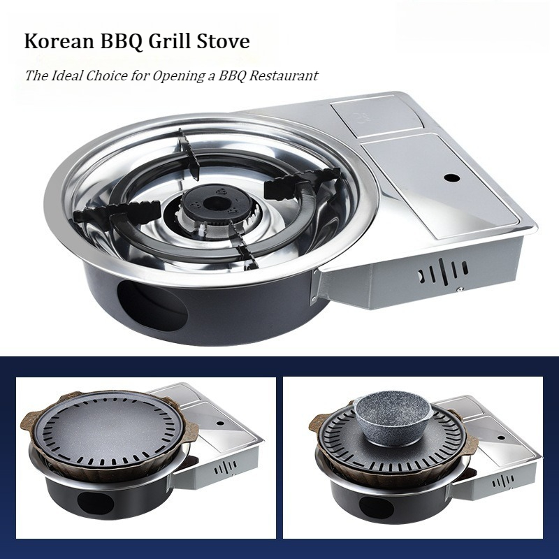 Koreański komercyjny grill gaz – Korean Bbq Grill recenzja i cena