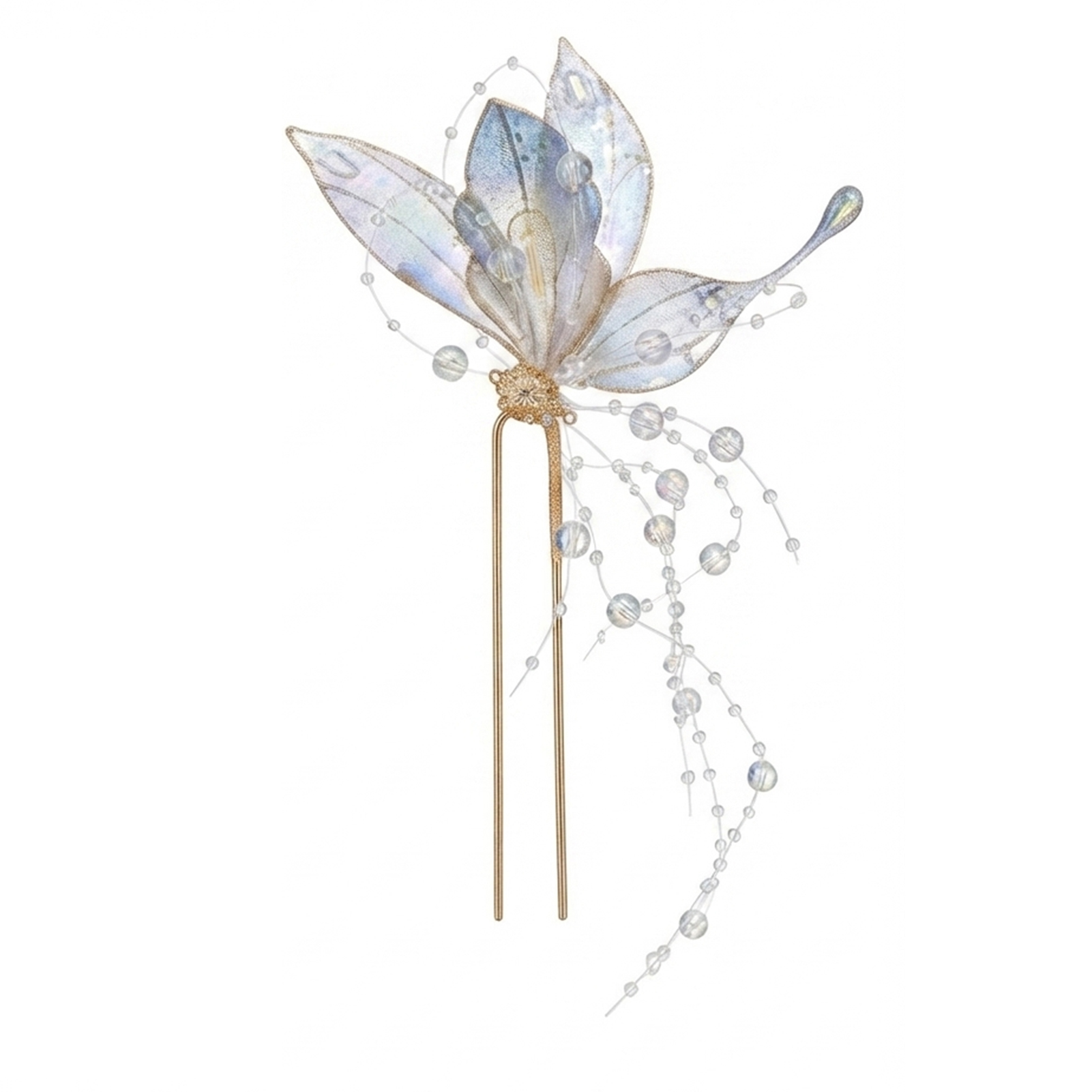 Damska spinka do włosów z moty – Hanbok Hair Pin recenzja i cena