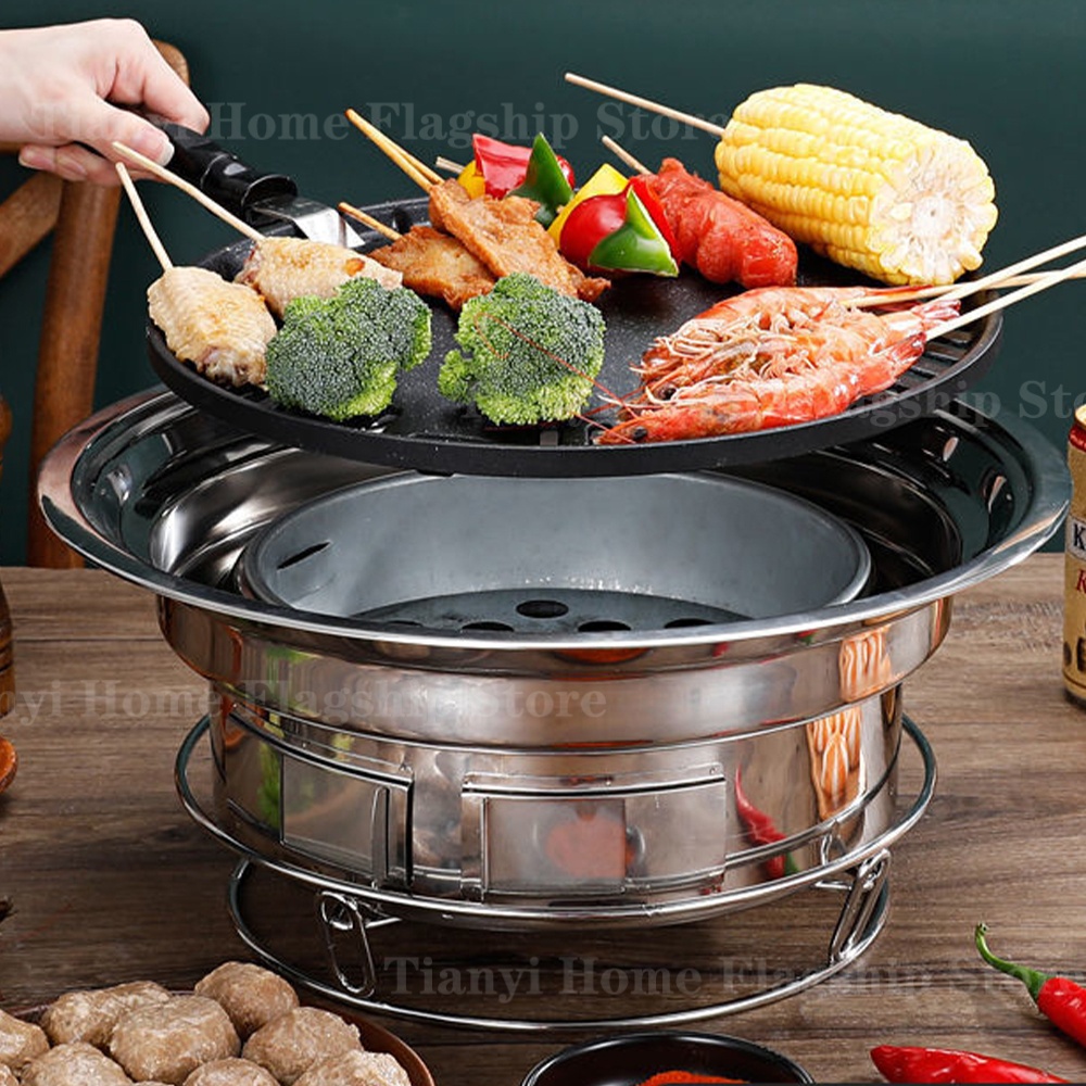 Grilla ze stali nierdzewnej na – Korean Bbq Grill recenzja i cena