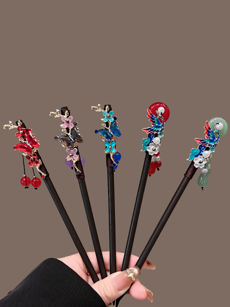 1 szt. Wykwintne, modne, żywe  – Hanbok Hair Pin recenzja i cena